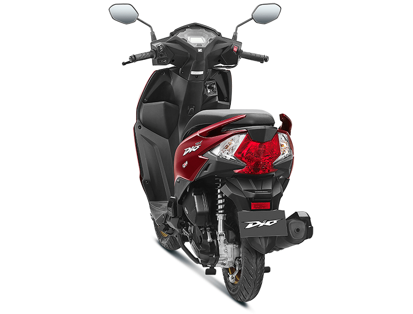 Dio black colour discount scooty